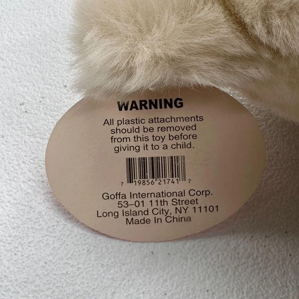 Seasons Greetings Teddy‎ Bear Jingle Bell Bow Plush 12